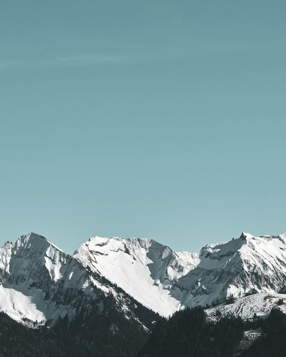 Snow-capped Tianshan mountains